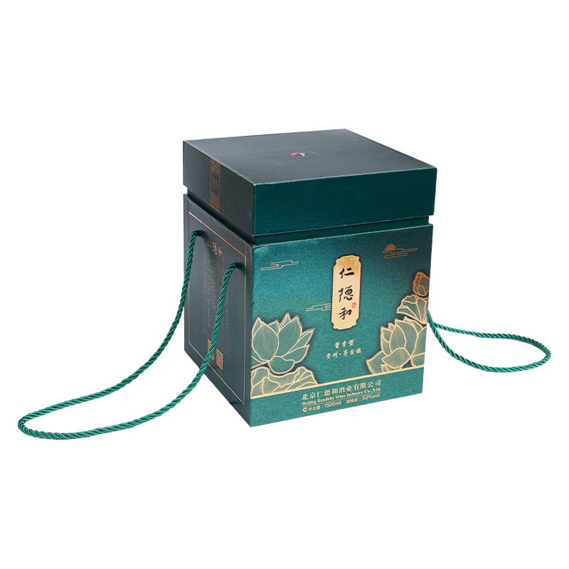 Box regalo di Capodanno di Natale e cinese personalizzato con coperchio