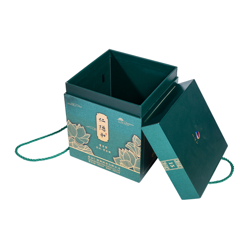 Box regalo di Capodanno di Natale e cinese personalizzato con coperchio