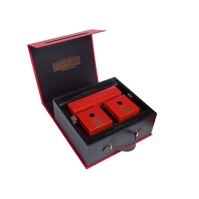 Scatola regalo di gioielli di orologi di lusso con custodia rigida magnetica